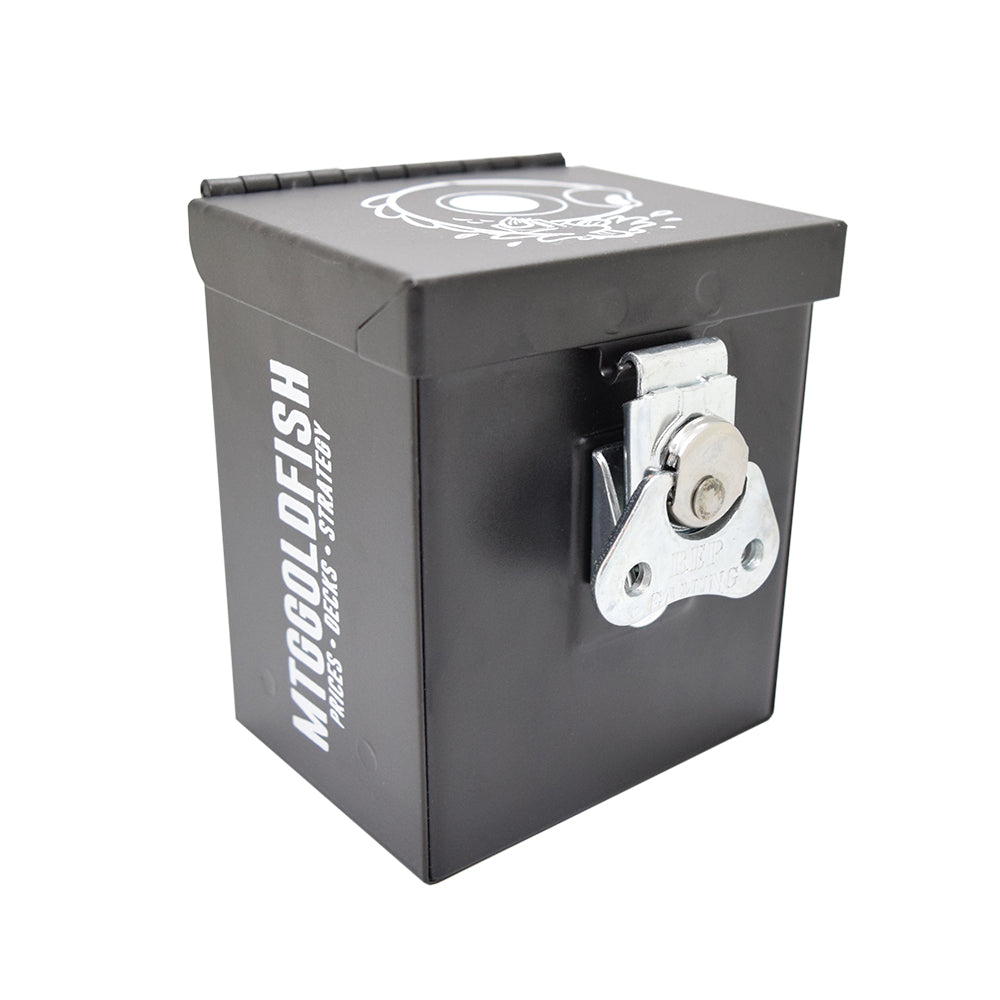 shop deals on mtg commander deck box Scoops Steel Deck Box — Commander Edition – MTGGoldfish