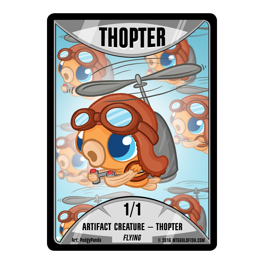 飛行機械 thopter token minagishi jun mtg 005)《飛行機械トークン/Thopter Token》[MBS] 茶 | 日本最大級