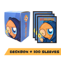 Deck Box + Sleeves Bundle (Blue)