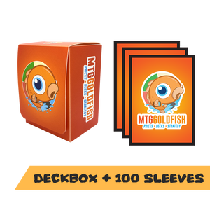 Deck Box + Sleeves Bundle (Orange)